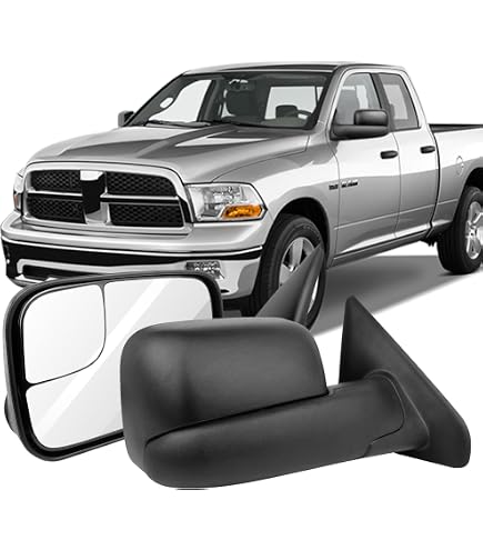 Espejo Retrovisor Eléctrico Calefactado Lado Conductor – Para Dodge Ram 2009-2018 Con Sensor De Temperatura