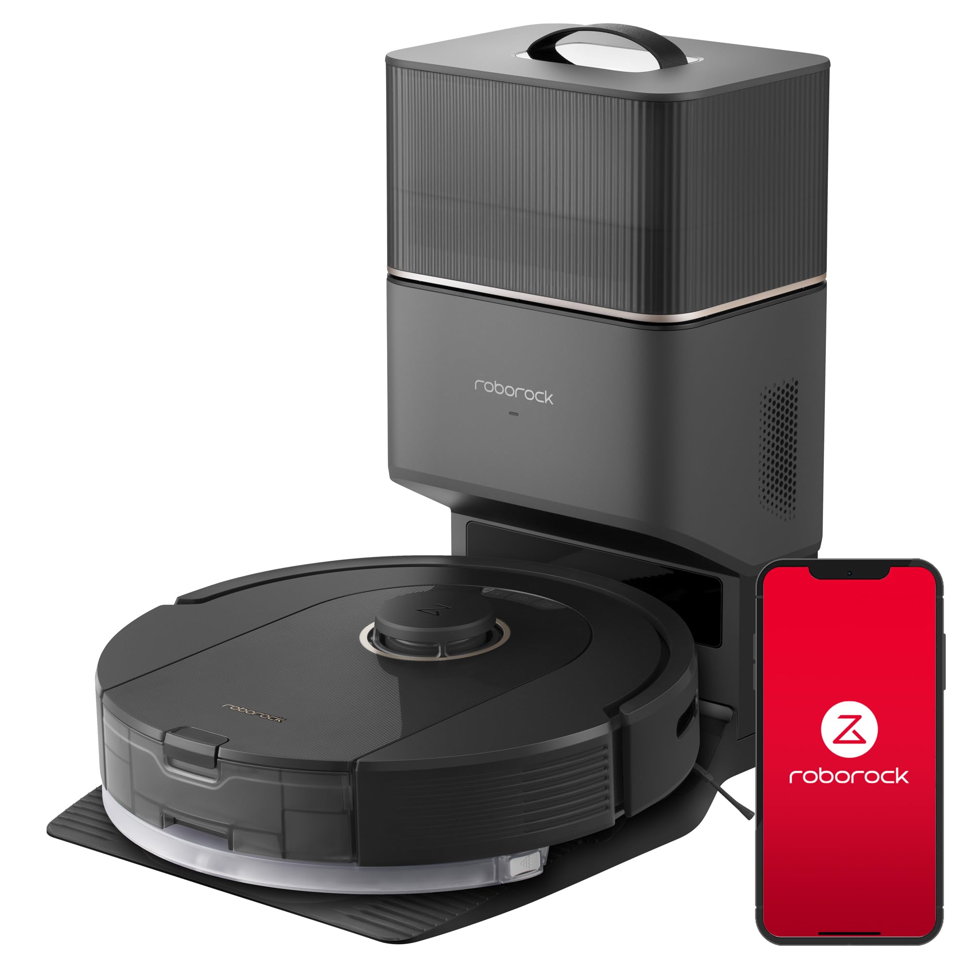 【2024年モデル】 roborock Q5 Pro+ ロボロック お掃除ロボット 自動ゴミ収集 ロボット掃除機 水拭き 両用 強力吸引 障害物回避 水量調節 片付け不要商品画像