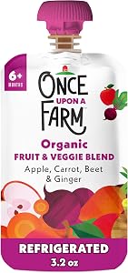 Once Upon A Far, Carrot Beetroot Ginger Pouch, 3.2 Ounce