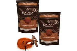 MATANA - Turmeric Powder from Madagascar | Poudre de curcuma | 100% Natural, No GMO, No Additives, 50 g (2)