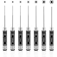 RC Hex Driver Set - 7pcs Hex Allen Screwdriver Kit 0.9mm 1.27mm 1.3mm 1.5mm 2.0mm 2.5mm 3.0mm Key Driver Repair Tools for Rc Car Traxxas Helicopter