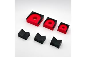 AMERICAN 3D PRINTS American3D Magnetic Ratchet Organizer (Black/Red, Combo - 3 Pack)