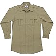 First Class 100% Polyester Long Sleeve Zippered Uniform Shirt