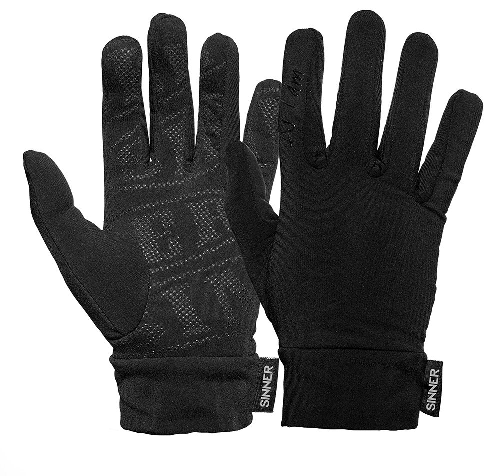 Sinner Huff Stretch Fleece Glove - Black, Medium