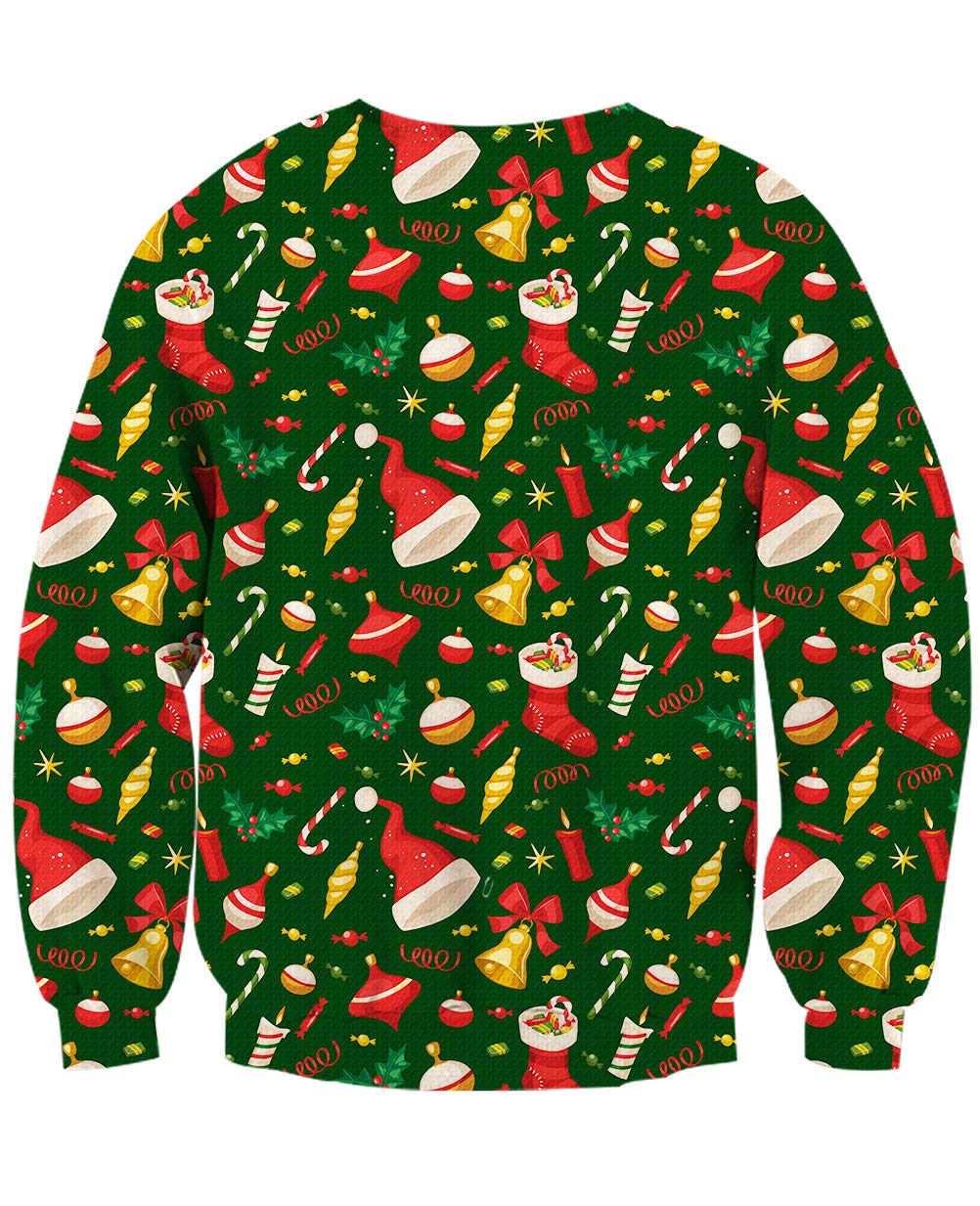 NEWISTAR Jungen Weihnachtpullover 3D Weihnachten Hund Gedruckt Pullover Damen Weihnachten Jumper Tops Sweatshirts Bluse M