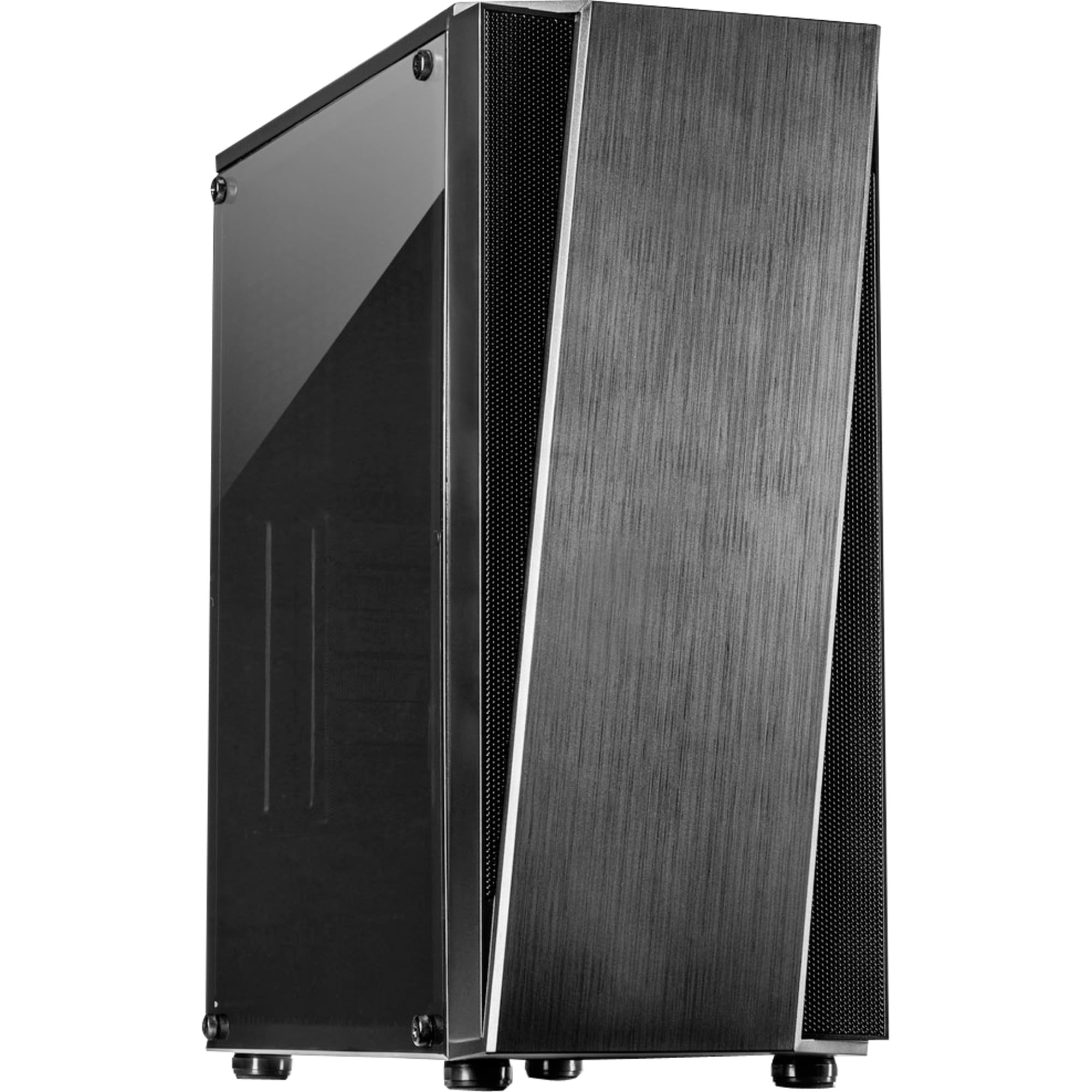 Inter-Tech T-11 Televen Midi Tower ATX Case - Black
