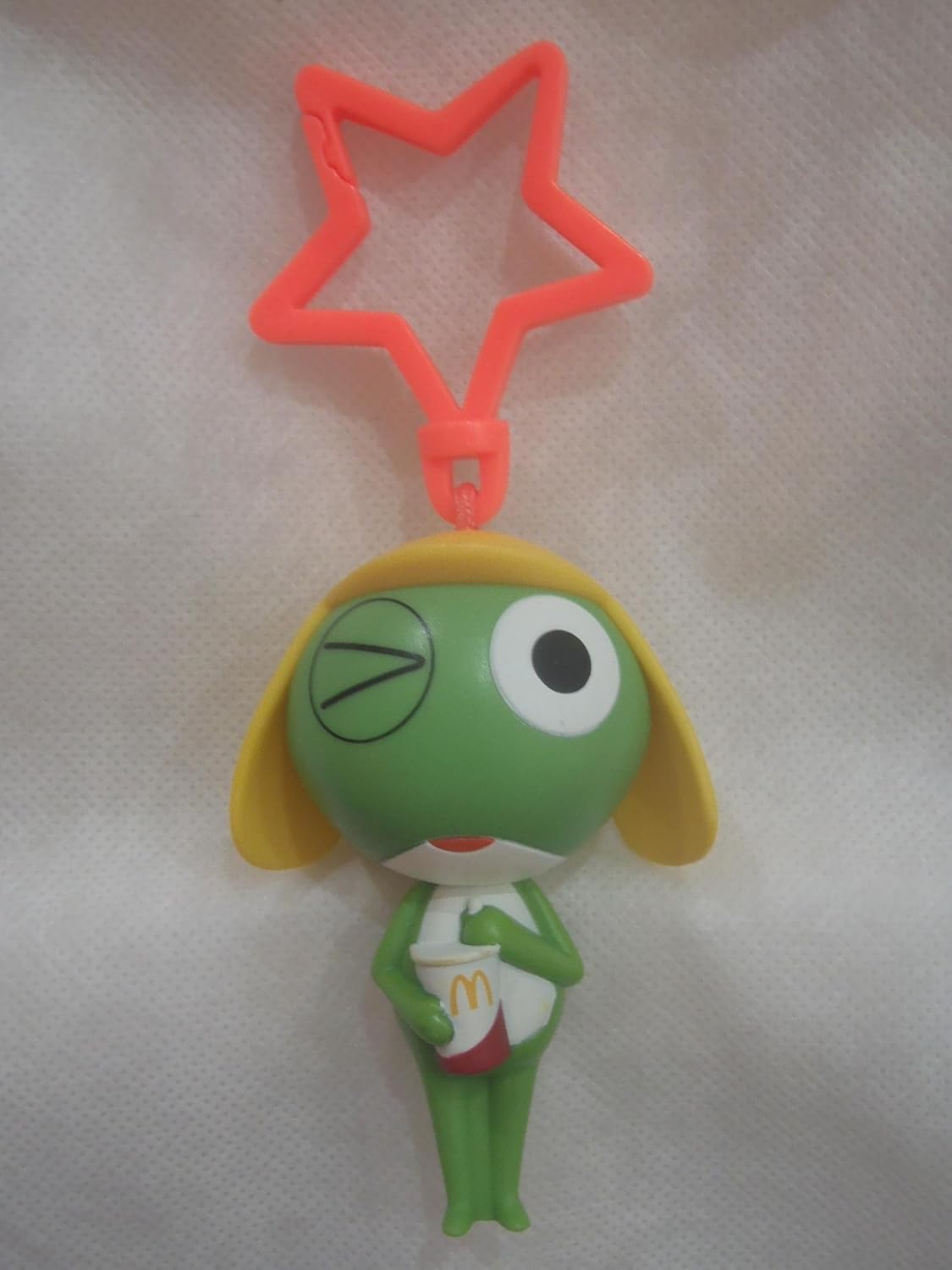 マクドナルド ハッピーセット ケロロ軍曹 マックシェイク 星オレンジ バッジ おもちゃ Amazon