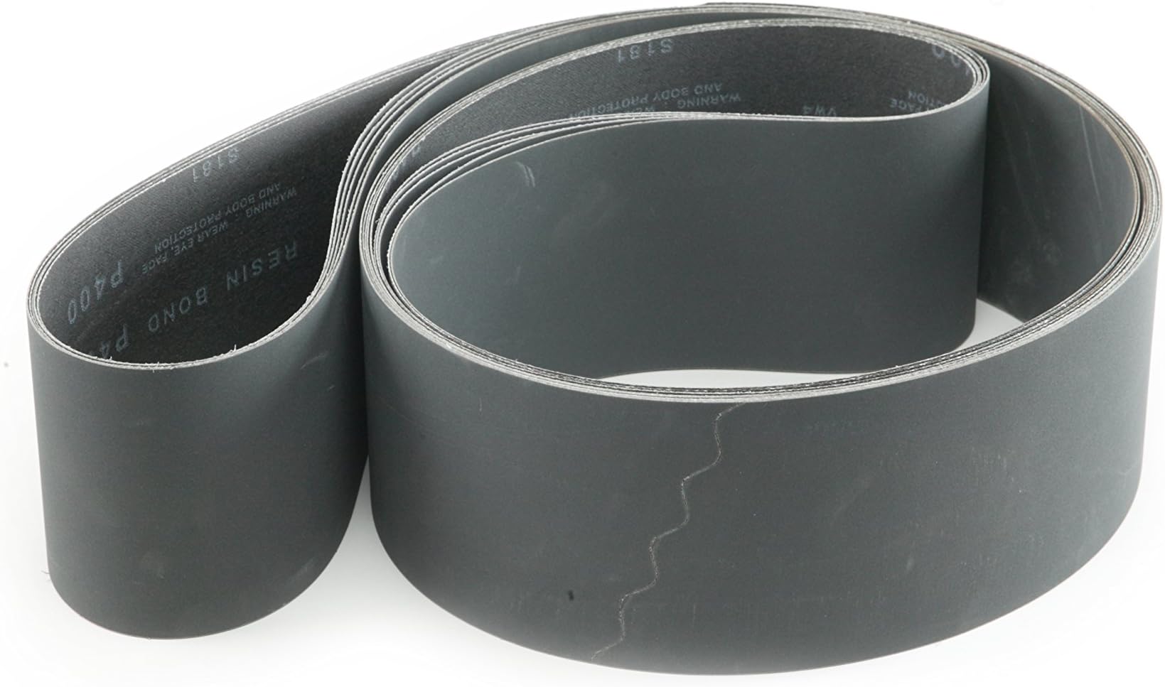 Somaca Abrasives253-7320 320 Grit Silicon Carbide Sanding Belts (5-Pack), 4" x 106"