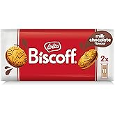 Lotus Biscoff Sandwich Cookies, Milk Chocolate Cream, 22 Cookies per pack, 7.76 Ounce
