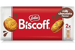 Lotus Biscoff Sandwich Cookies, Milk Chocolate Cream, 22 Cookies per pack, 7.76 Ounce