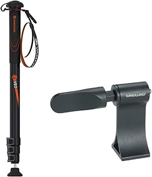 trekking pole binocular mount