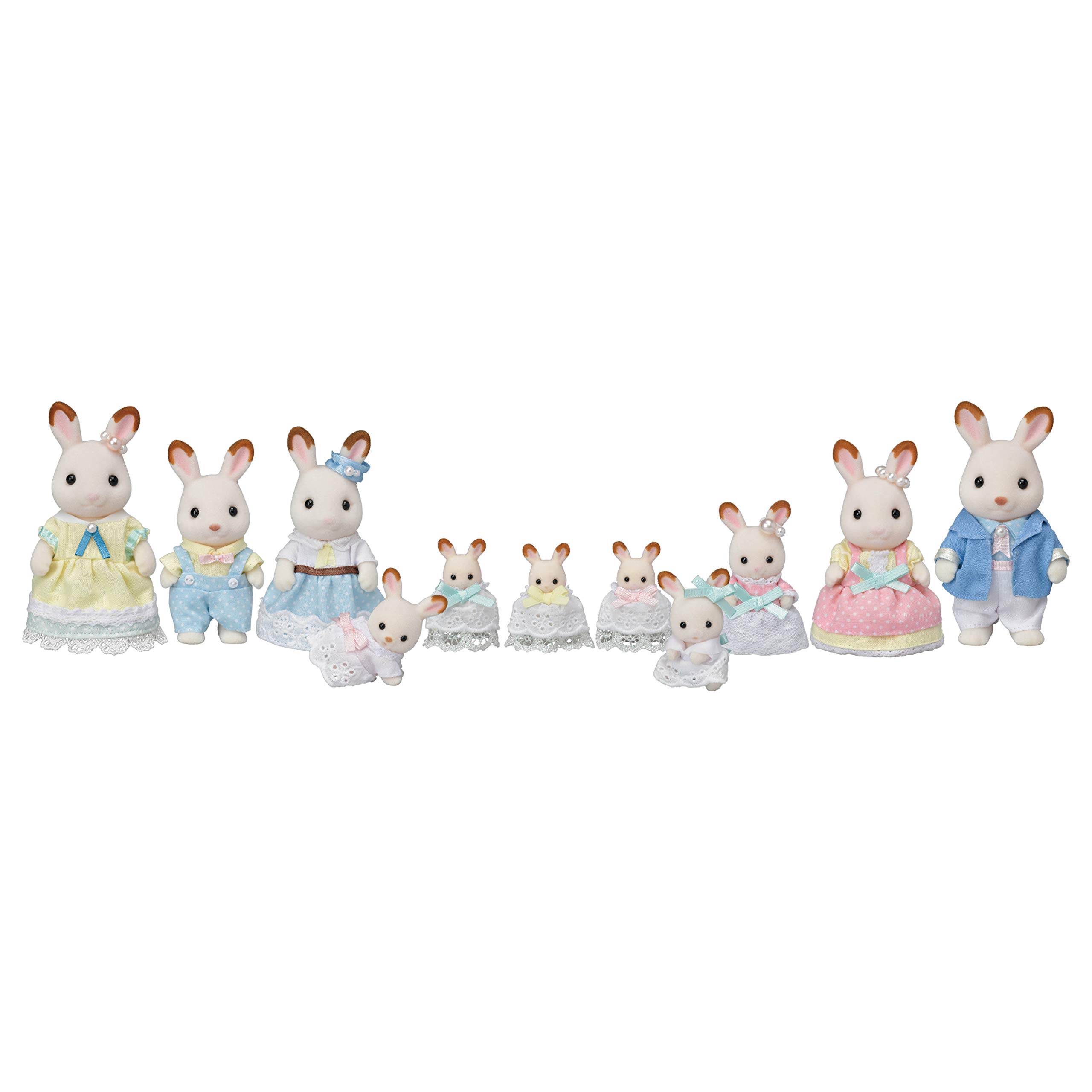 Calico Critters Hopscotch Rabbit Family Celebration Set Dolls 35th An | amzdealz