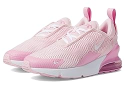 Nike Air Max 270 (Little Kid) Pink Foam/White/Pink