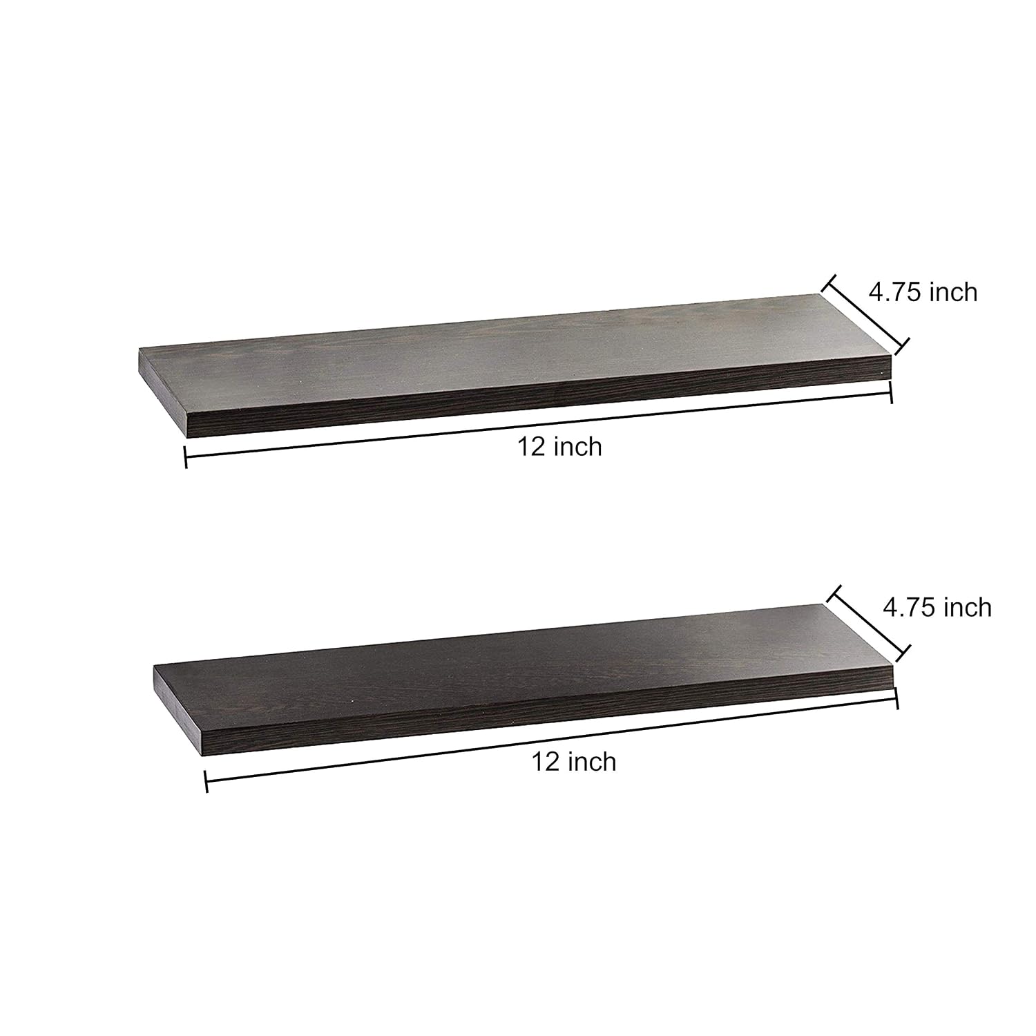 Wall decor with 2 shelf