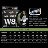 SeaKnight W8 II S9 Braided Fishing Line 0.6-8.0 # 164/328/547 yd Hi-Vis Green view 3