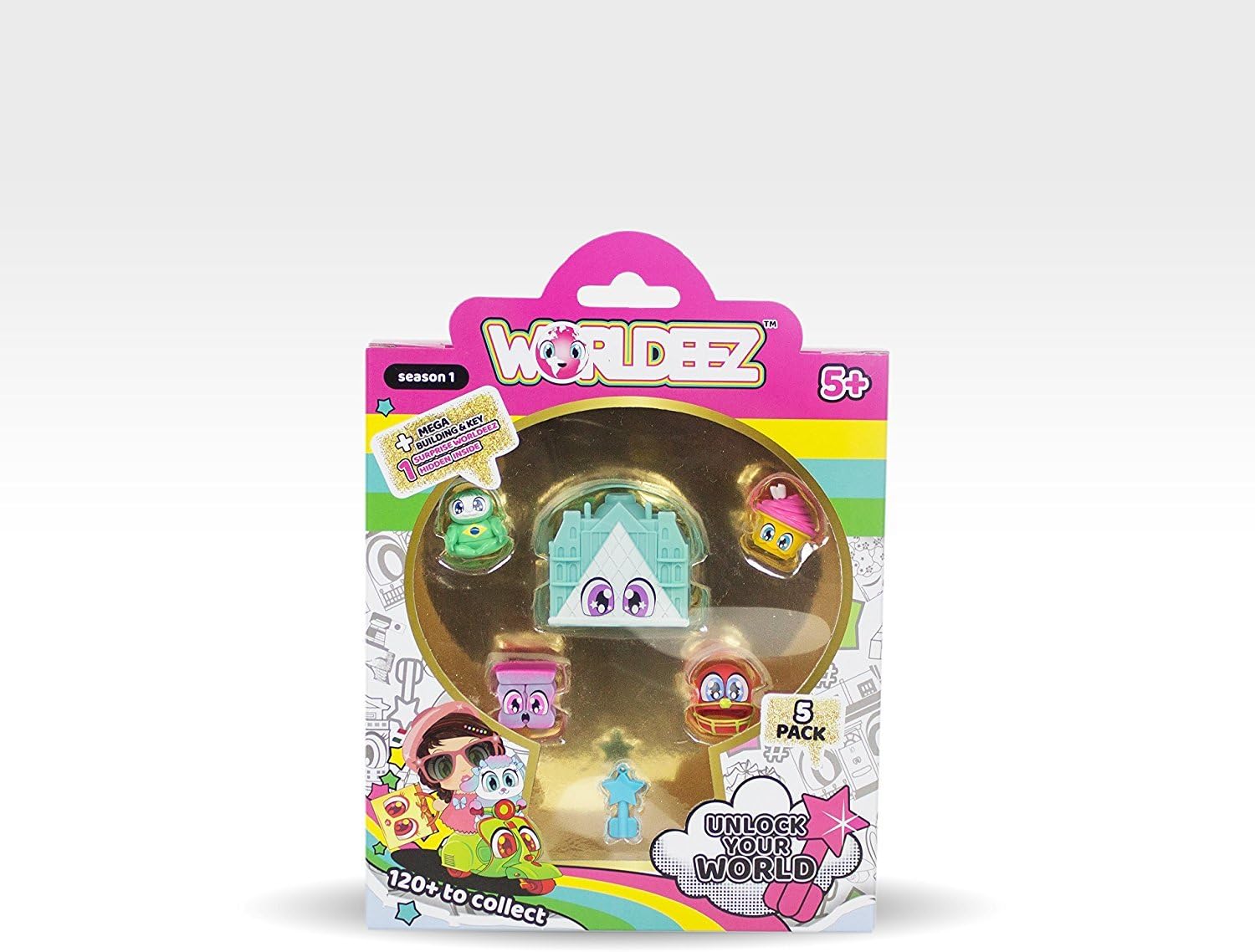 Worldeez 10 Pack Set - Assorted