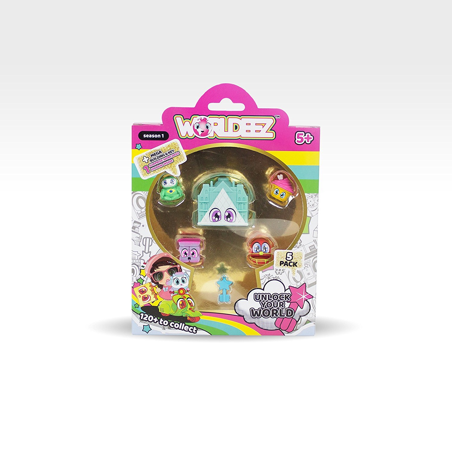 Worldeez 10 Pack Set - Assorted