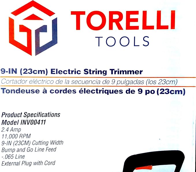 torelli electric string trimmer