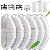 6 Pack of Filter & 6 Pump Sponges FEELNEEDY only for (FN-W05) 7L/1.8Gal Dog Water Fountain, Dog Water Bowl Dispenser