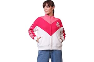 Free Authority Ladies Official Hello Kitty Pink & White Graphic Print Casual Fit Sweatshirt