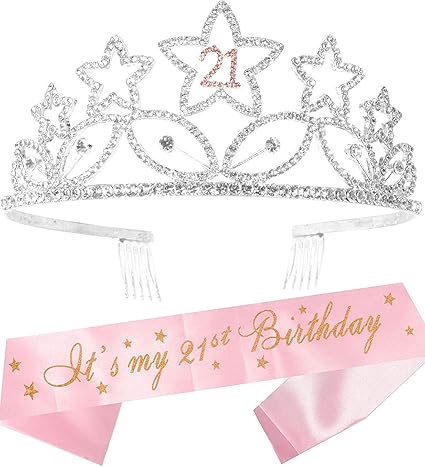 girl 21st birthday party decorations