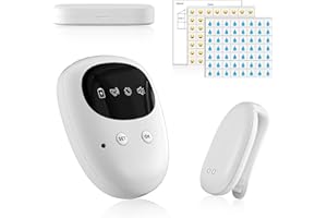 ZEXYVOR Wireless Bedwetting Alarm for Boys and Girls USB-C Rechargeable, High Sensitivity, Loud Sound, Strong Vibration, Pee Alarm, Bedwetting Solutions, Potty Training for Kids