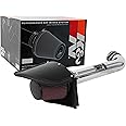 K&N Cold Air Intake System: High-Flow Air Filter, Increase Performance & Towing: Compatible with 2012-2018 JEEP: Wrangler, Wrangler JK, 77-1566KP