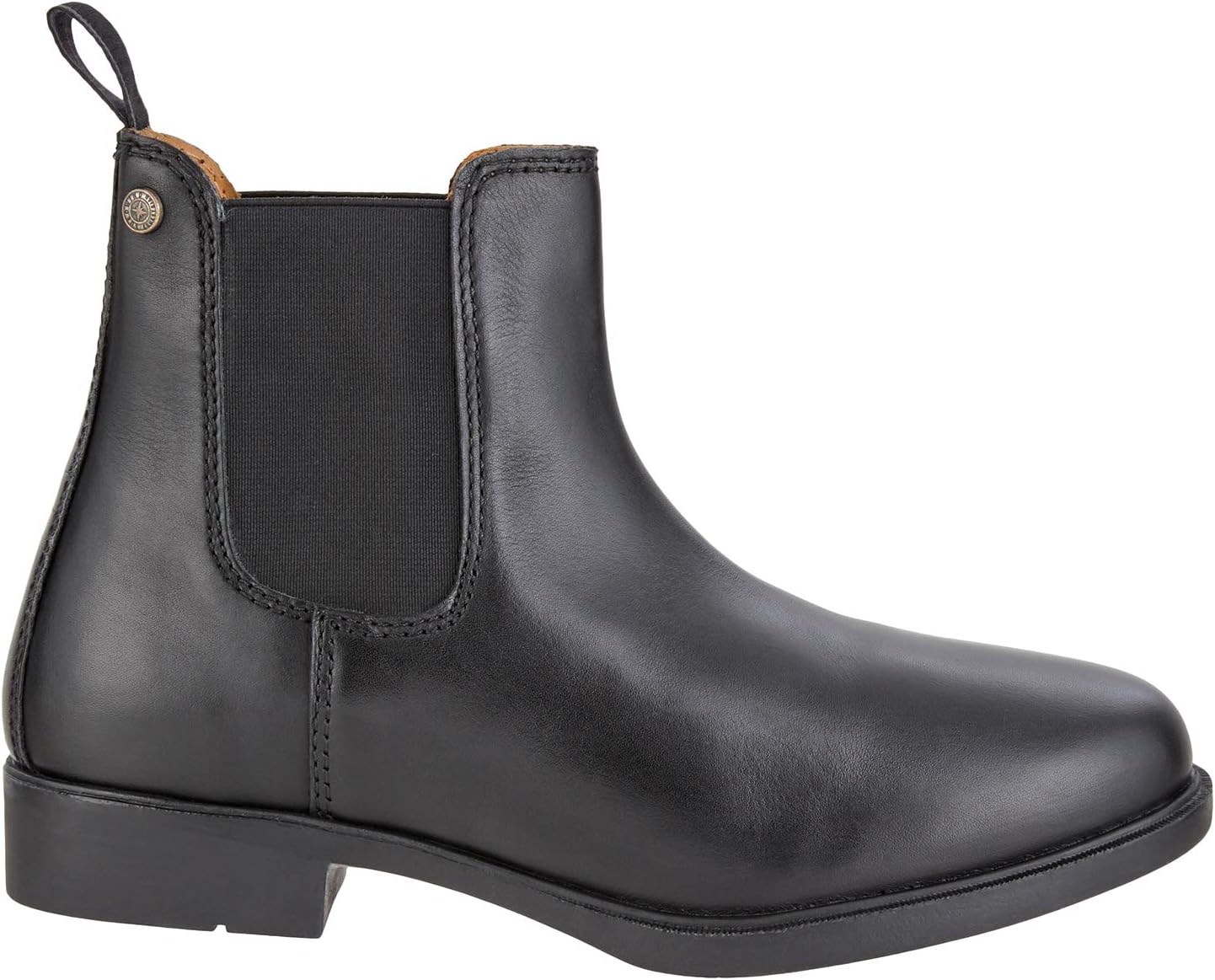 Chelsea Boot "Jodpur Classic" by Suedwind Footwear© Comfortable Real Leather Ankle Boots Robust Rubber Sole Leather Insole Slip-On Boots in Sizes 29 Colour: Black