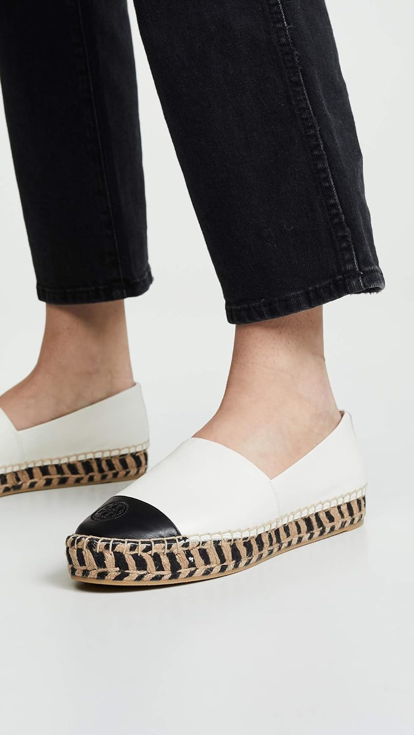 tory burch color block platform espadrille