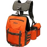 MYDAYS Upland Bird Vest Backpack, Hunting Tactical Vest with Game Pouch and Pockets for Outdoor Bird Hunting (Style B)