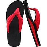 KuaiLu Flip Flops for Women with Arch Support Yoga Mat Comfortable Summer Beach Walking Thong Cushion Sandals Slip On Indoor Outdoor