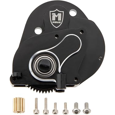 Juego De Engranajes De Acero Negro Para Traxxas 1/18 TRX4M – Dientes Del Eje Delantero Y Trasero, 24 Y 12 Dientes, Mejora El Rendimiento