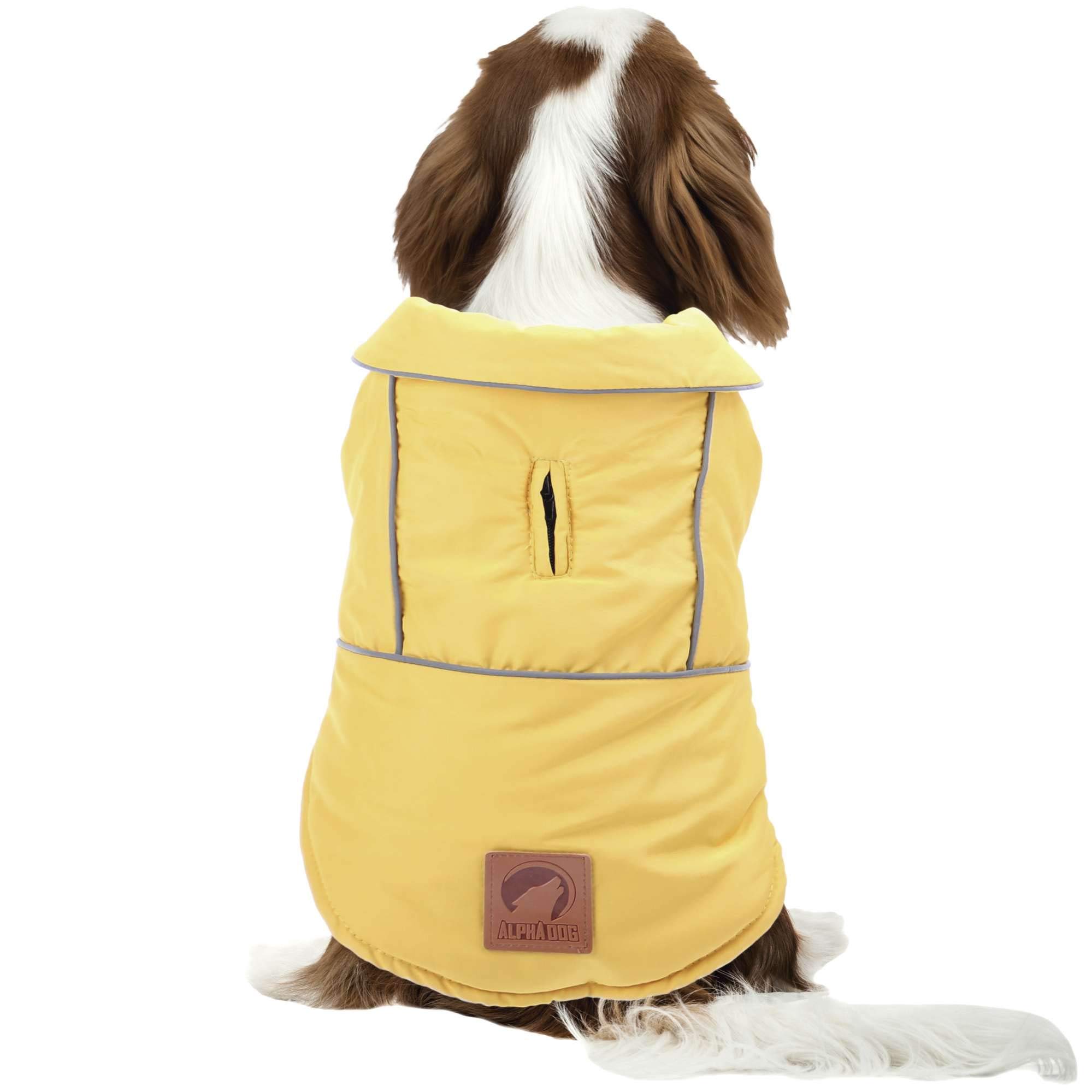 Alpha Dog Classic Coat Mustard XL 40 cm