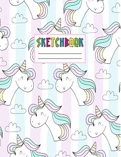Unicorn Sketchbook For Girls 8 Cute Sketchbook For Teen