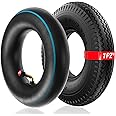 1PZ HT2-X25 2.80/2.50-4" Tire & Inner Tube with TR87 Bent Valve Stem for Utility Cart Dolly Hand Truck Wheelbarrows Trolly Lawn Mowers