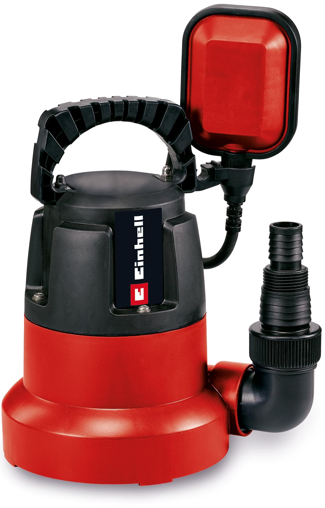 Einhell Clean Water Pump 350W, Submersible Pump to Empty Hot Tubs, Inflatables and Swimming Pools Down to 1mm, 8000 L/H, Float Switch, 5M Cord, Low Level Electric Pump GC-DP 3580 LL