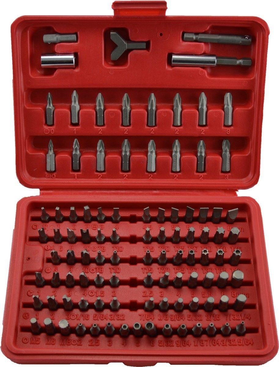 Toolhub 1101 Bit and Secutiry Bit Set 100 Pcs