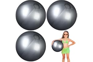 kymqlyw 4 Pcs 12 Inch Solid Red Beach Balls Inflatable Beach Balls Bulk Large Blow up Pool Game Toys for Summer Beach