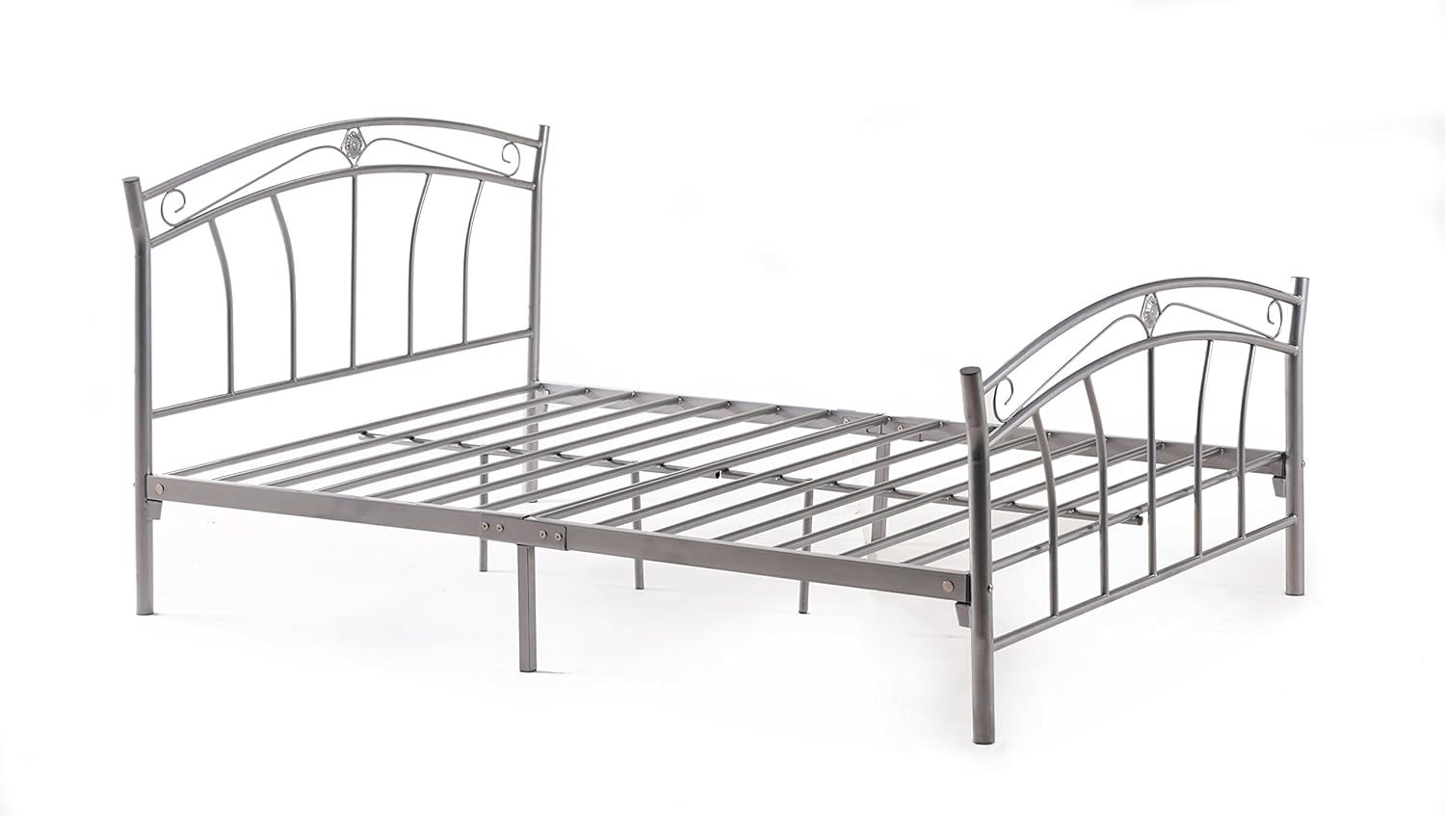 Best Silver Metal Full Size Bed Frame