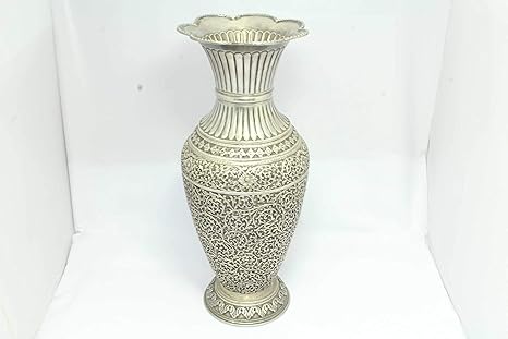 Buy Ph Artistic Handcrafted 925 Sterling Silver Flower Vase