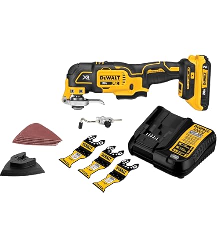 Kit Outil Oscillant Sans Fil Workpro 20V – Multi Outil 6 Vitesses Avec Batterie Li-ion