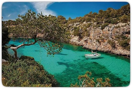 K0k2t0 - Alfombra de baño para Cocina, diseño de árboles y árboles