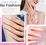 Modelones Gel Nail Polish 6 Colors Nude Pink Set 7ml Soak Off view 9