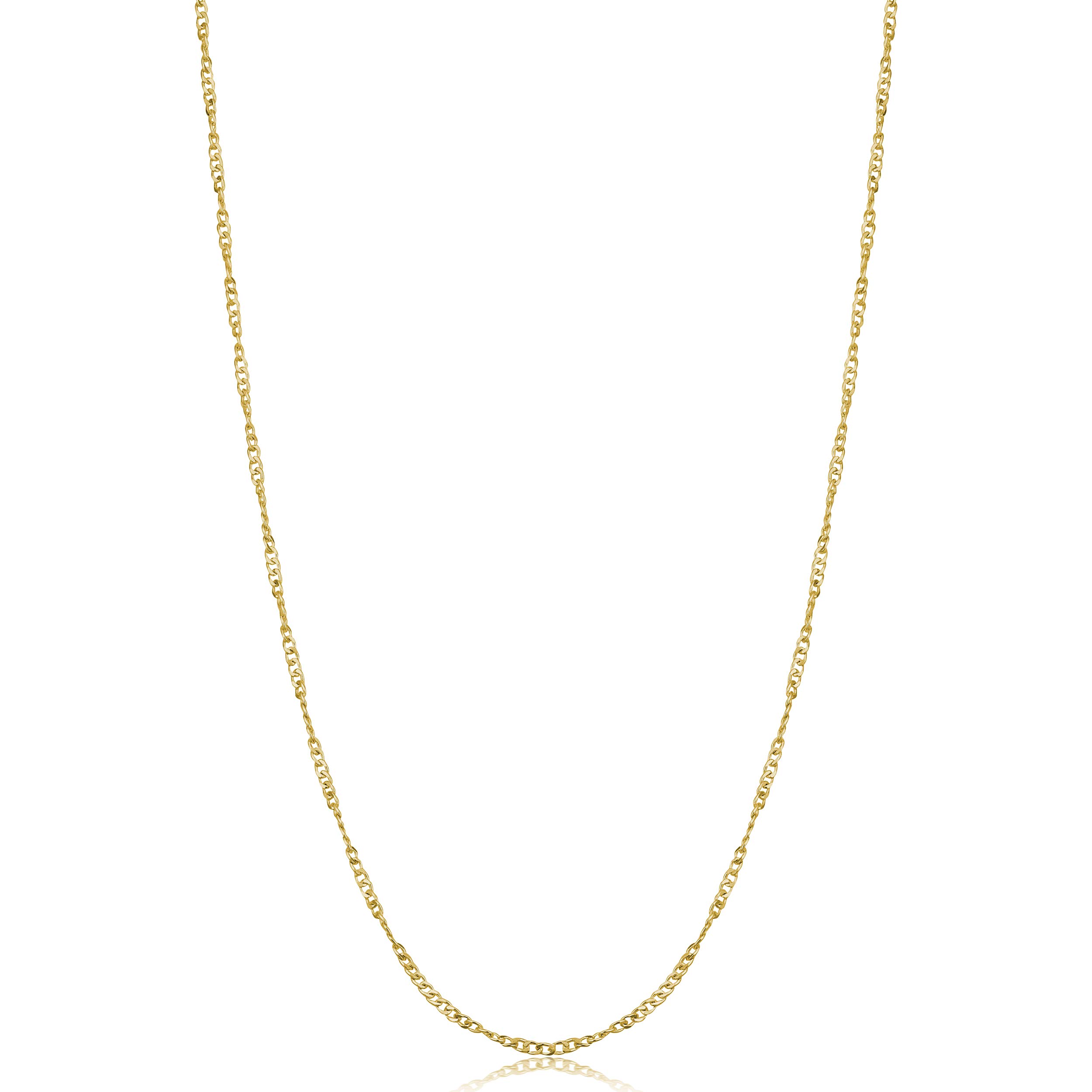 Kooljewelry Yellow Gold Plated Sterling Silver
