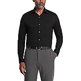 Kenneth Cole Reaction Mens Dress Shirt Slim Fit Techni-Cole Stretch