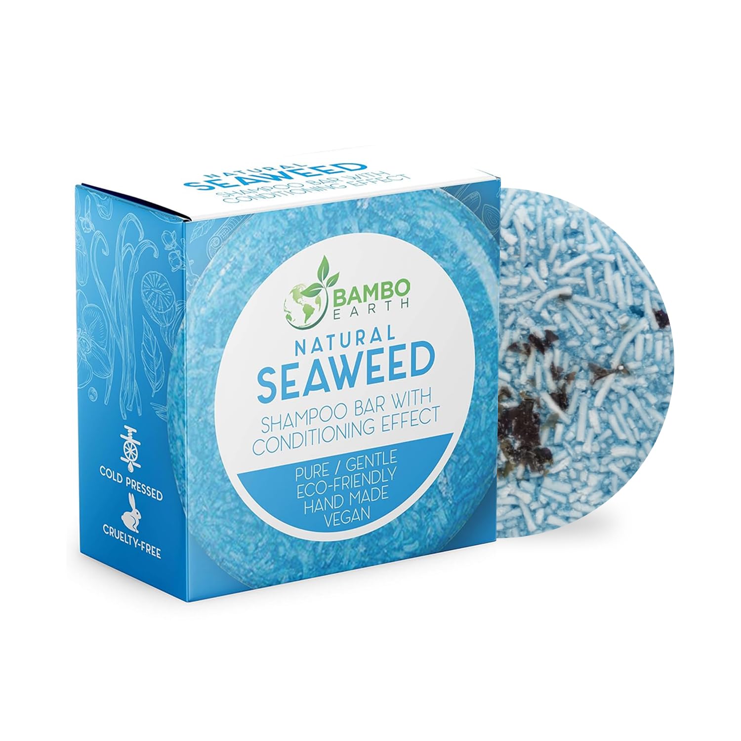 Solid Shampoo Bar And Conditioner Effect Hair Soap – Natural Shampoo Bars For Hair w/Based Essential Oils