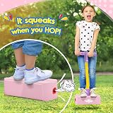Toyzey Foam Pogo Jumper for 3-12 Year Old Girls Boys Pink view 3