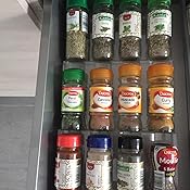 Rangement à épices Rotatif – Joli Plateau De Rangement Pour Poivre, Sel