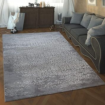 Amazon De Paco Home Designer Wohnzimmer Teppich Mit Hoch Tief Struktur Vintage Orient Muster In