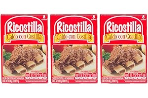 QUALA Ricostilla Cubed Rib Broth (Caldo con Costilla Desidratado) 24CT